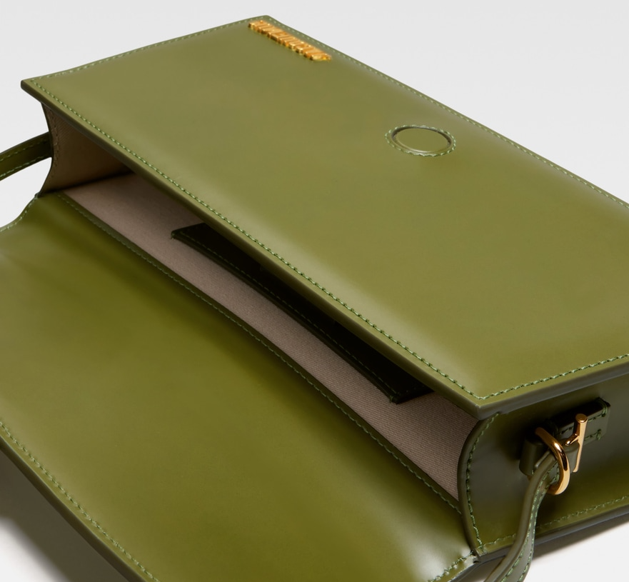 Túi Jacquemus The Long Bambino ‘Khaki’ 221BA013-3100-560 - Ảnh 4