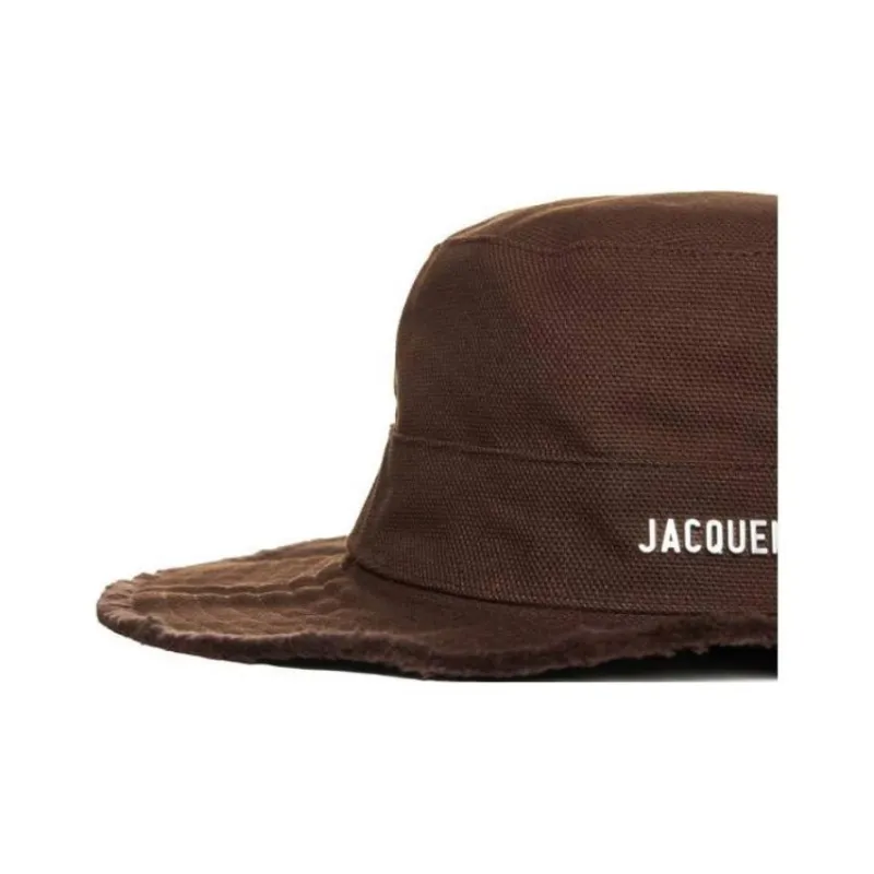 Mũ Jacquemus Artichaut Bucket Hat ‘Brown’ 213AC002-5035-850 - Ảnh 4