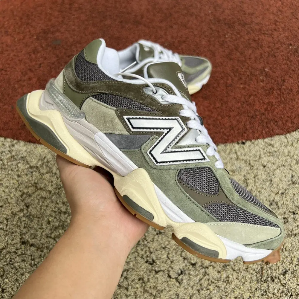 Giày New Balance 9060 ‘Green Grey’ U9060FOC - Ảnh 3