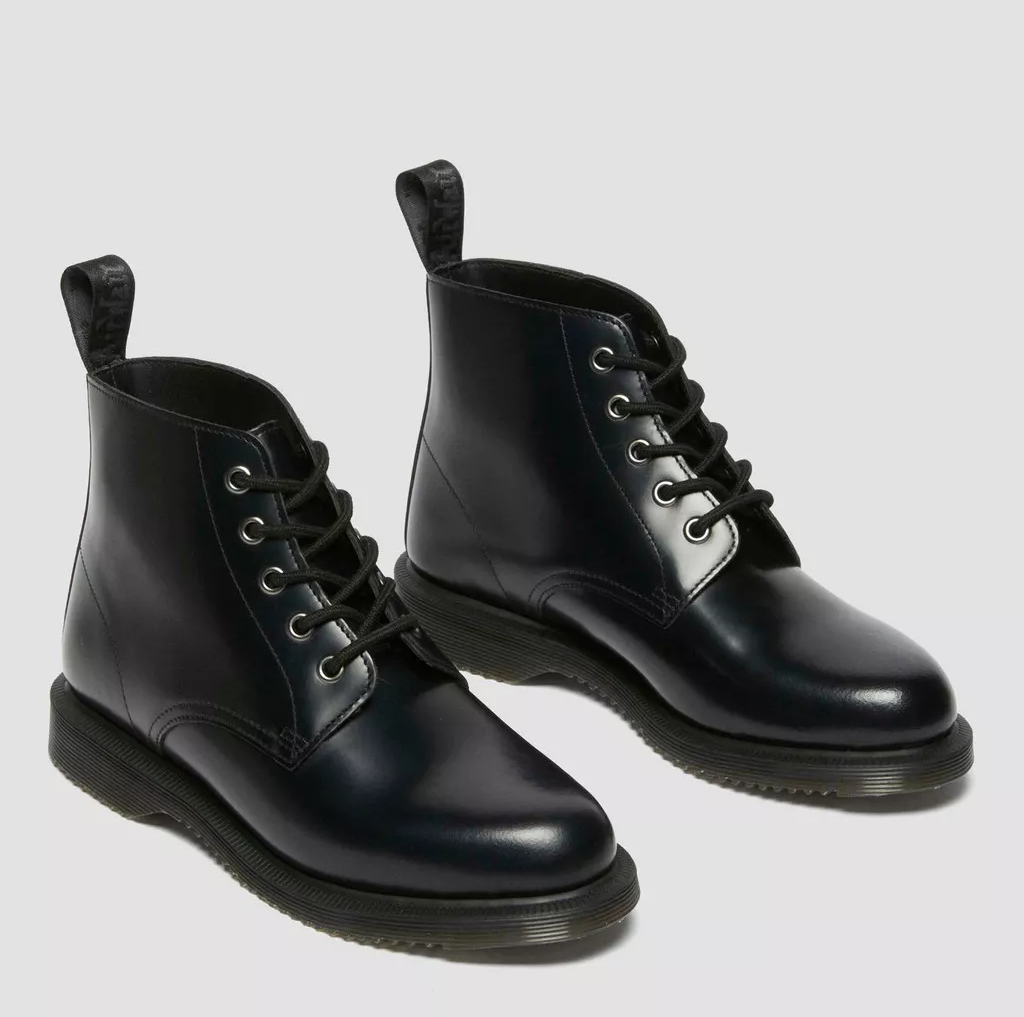 Alternative view of Giày Dr. Martens Emmeline Smooth Lace Up ‘Black’ 32219001