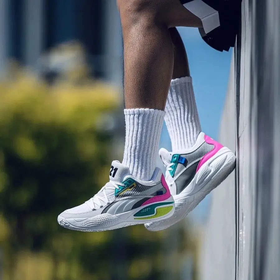 Giày Puma Court Rider 2K ‘Ultra Grey’ 376313-01 - Ảnh 5