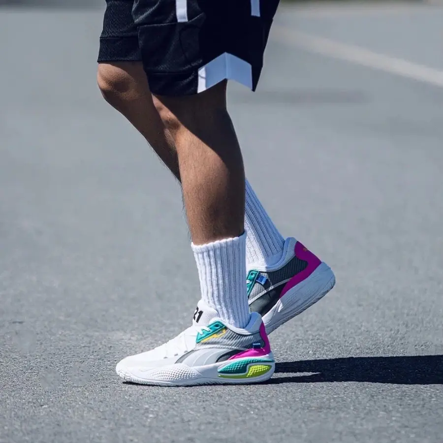 Giày Puma Court Rider 2K ‘Ultra Grey’ 376313-01 - Ảnh 4