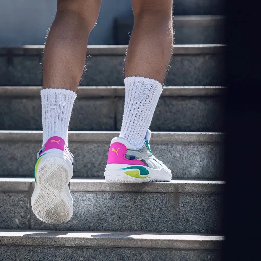 Alternative view of Giày Puma Court Rider 2K ‘Ultra Grey’ 376313-01