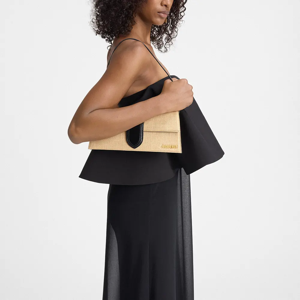 Alternative view of Túi Jacquemus The Long Bambino ‘Ivory’ 221BA013-3215-1FY