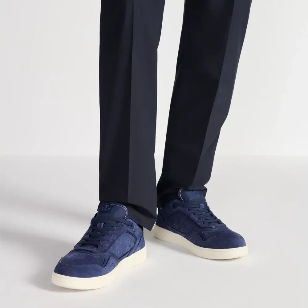 Giày Dior B27 Low-Top ‘Navy Blue’ 3SN272ZEC-H520 - Ảnh 3