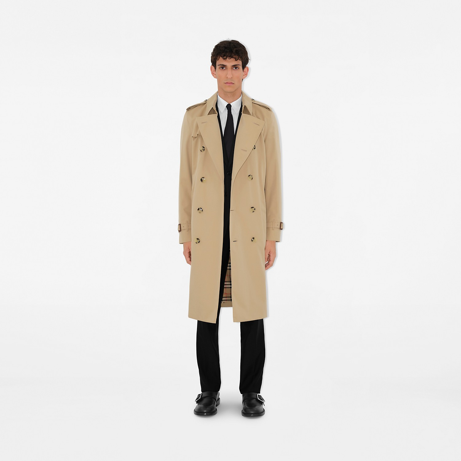 Giày Burberry Leather Cobble Loafers ‘Black’ 80977321 - Ảnh 3