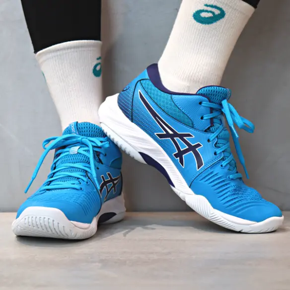 Giày Asics Gel Netburner Ballistic FF MT 3 ‘Blue’ 11051A074-401 - Ảnh 3