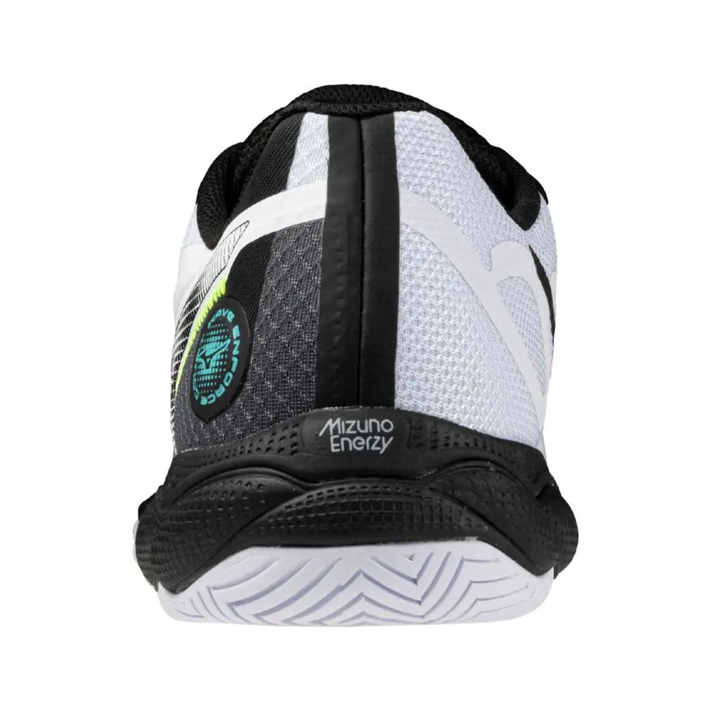 Giày Mizuno Wave Enforce Coat Wide AC ‘Black White’ 61GA2430 - Ảnh 5