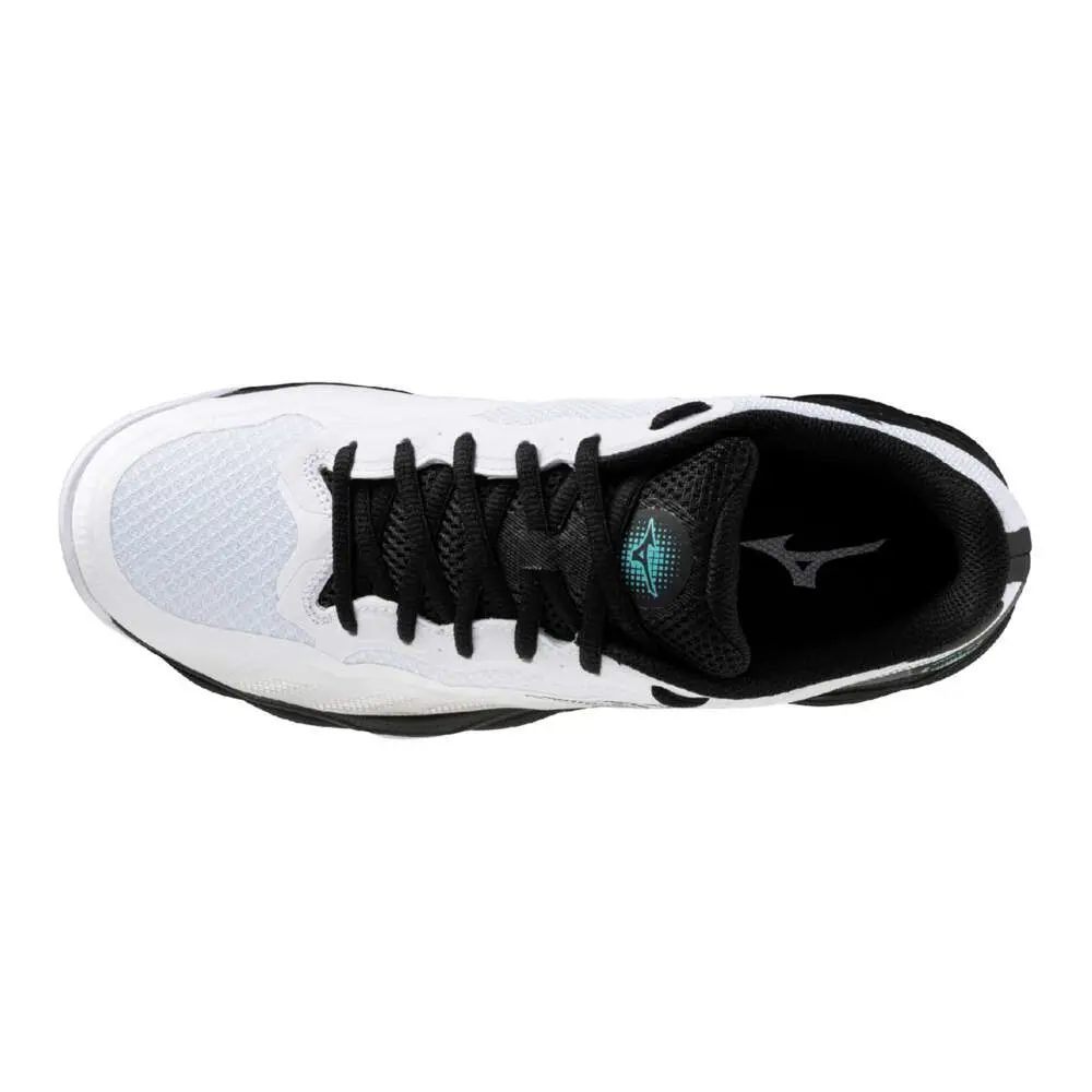 Giày Mizuno Wave Enforce Coat Wide AC ‘Black White’ 61GA2430 - Ảnh 4