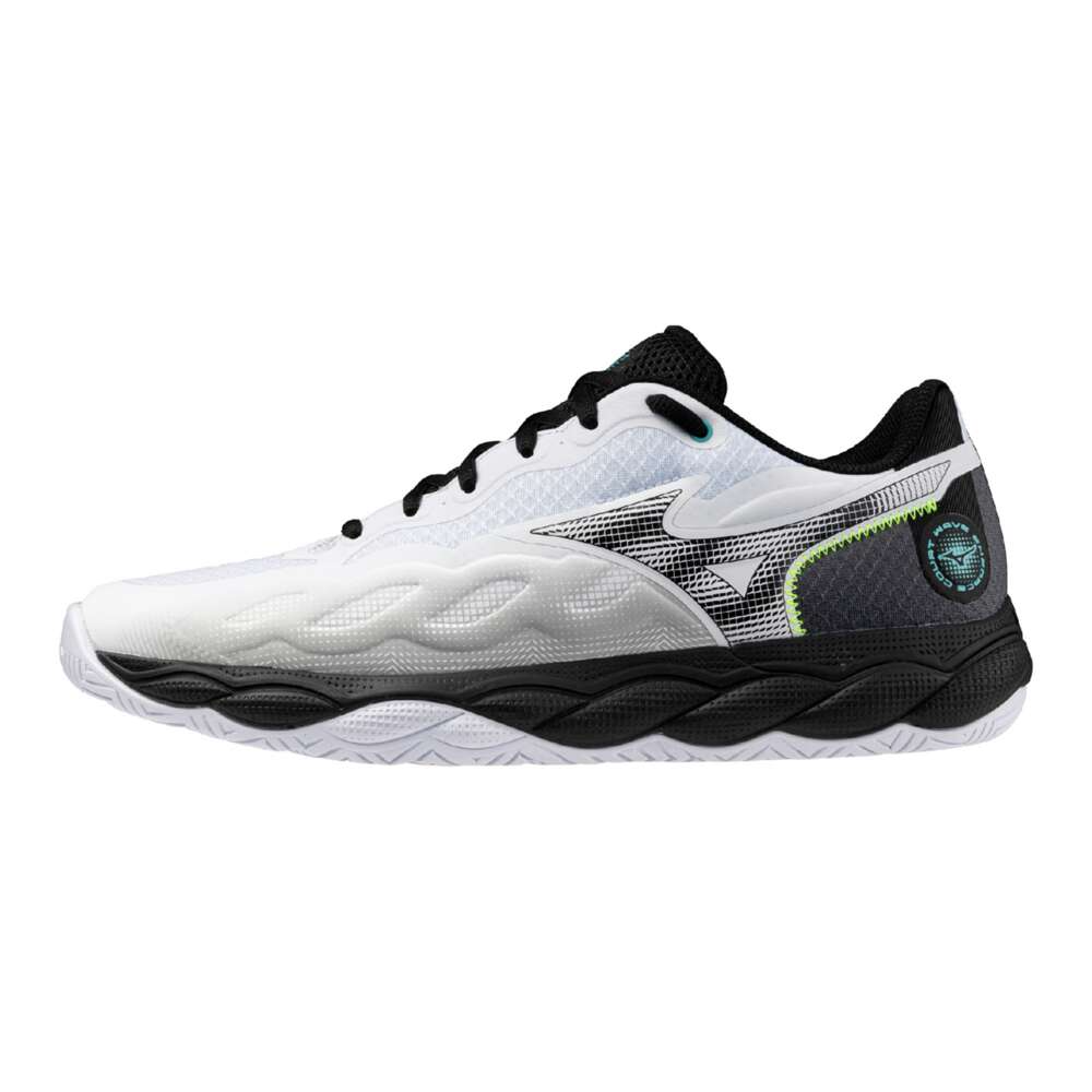 Alternative view of Giày Mizuno Wave Enforce Coat Wide AC ‘Black White’ 61GA2430
