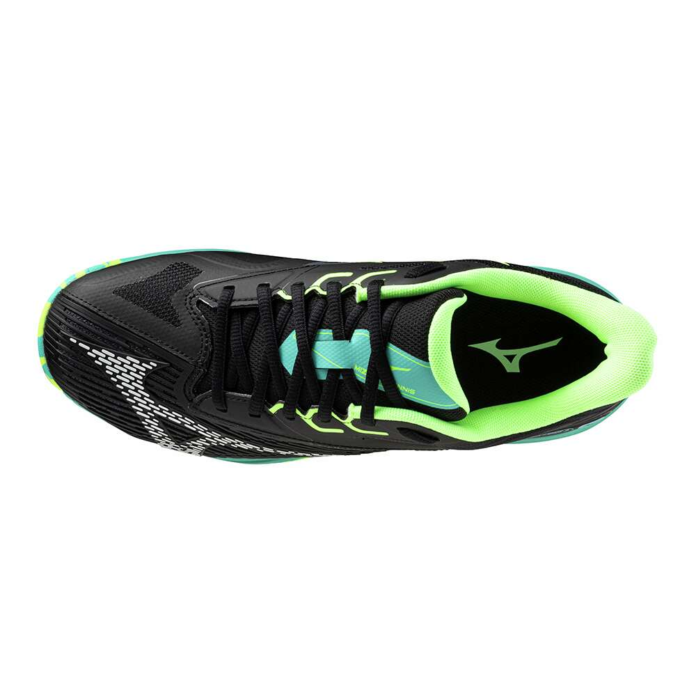 Giày Mizuno Wave Exceed Lite 2 OC ‘Black Yellow’ 61GB2317-BLACK GREEN - Ảnh 5