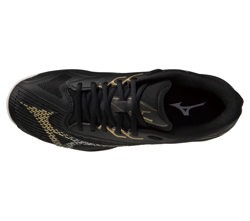 Giày Mizuno Wave Exceed Lite 2 WIDE OC ‘Black Gold’ 61GB2318-BLACK - Ảnh 3