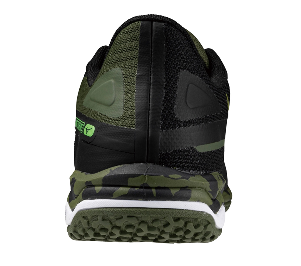 Giày Mizuno Wave Exceed Lite 2 WIDE OC ‘Black Khaki’ 61GB2318-GREEN - Ảnh 3