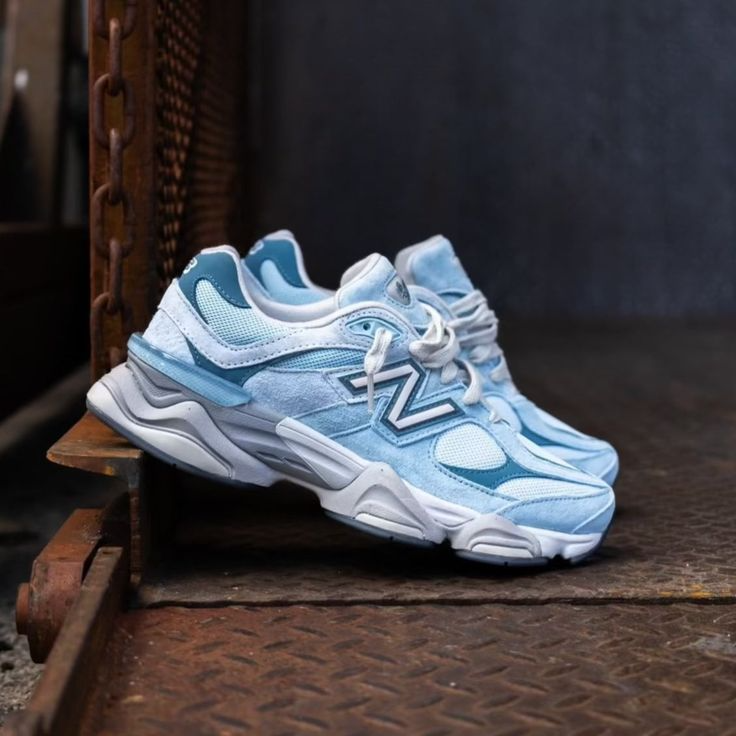 Giày New Balance 9060 ‘Chrome Blue’ U9060EED - Ảnh 5