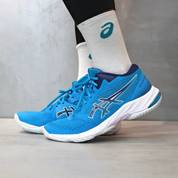 Giày Asics Gel Netburner Ballistic FF MT 3 ‘Blue’ 11051A074-401 - Ảnh 5