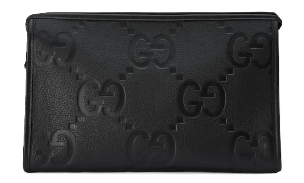 Túi Gucci Jumbo GG Pouch ‘Black’ 739490-AABY0-1000