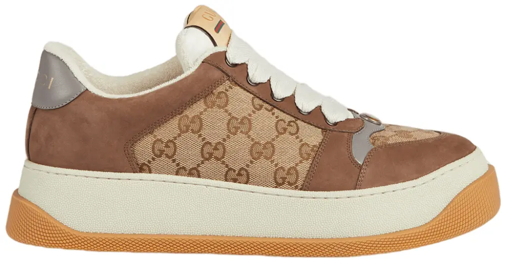 Giày Gucci Screener GG Sneaker ‘Beige’ 750048-FAB39-9754