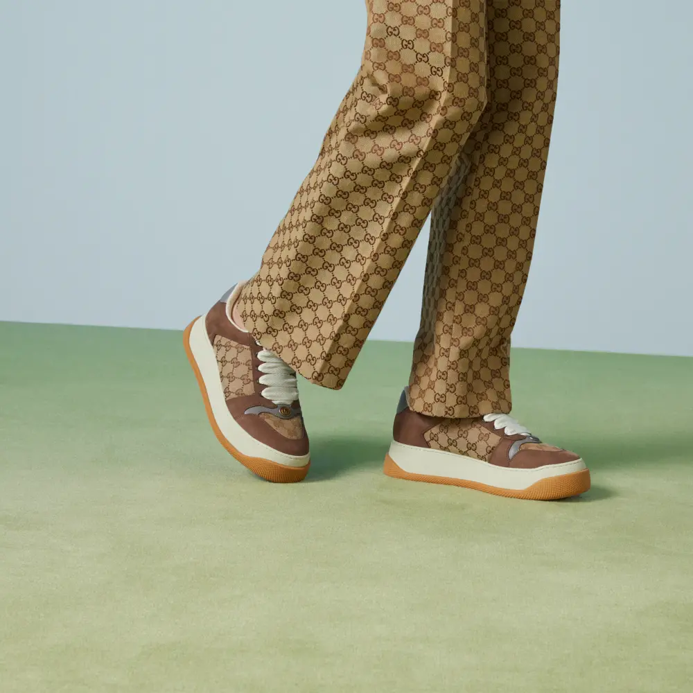 Giày Gucci Screener GG Sneaker ‘Beige’ 750048-FAB39-9754 - Ảnh 3