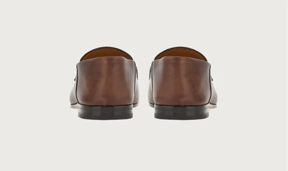 Giày Salvatore Ferragamo Moccasin Gancini ‘Chocolate’ 020990-757633 - Ảnh 4