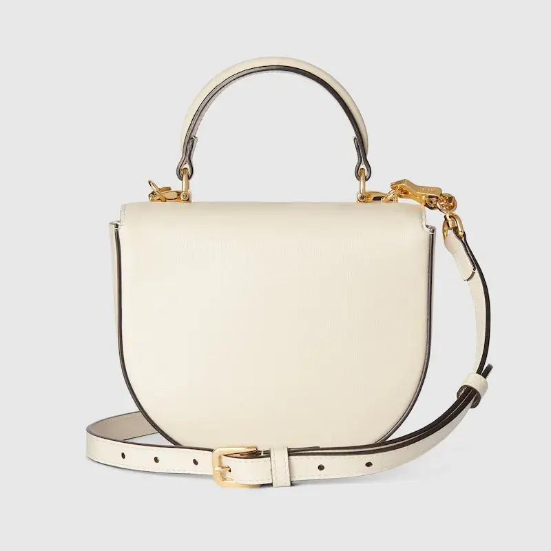 Túi Gucci Horsebit 1955 Mini ‘White’ 781387-1AAQD-9022 - Ảnh 4