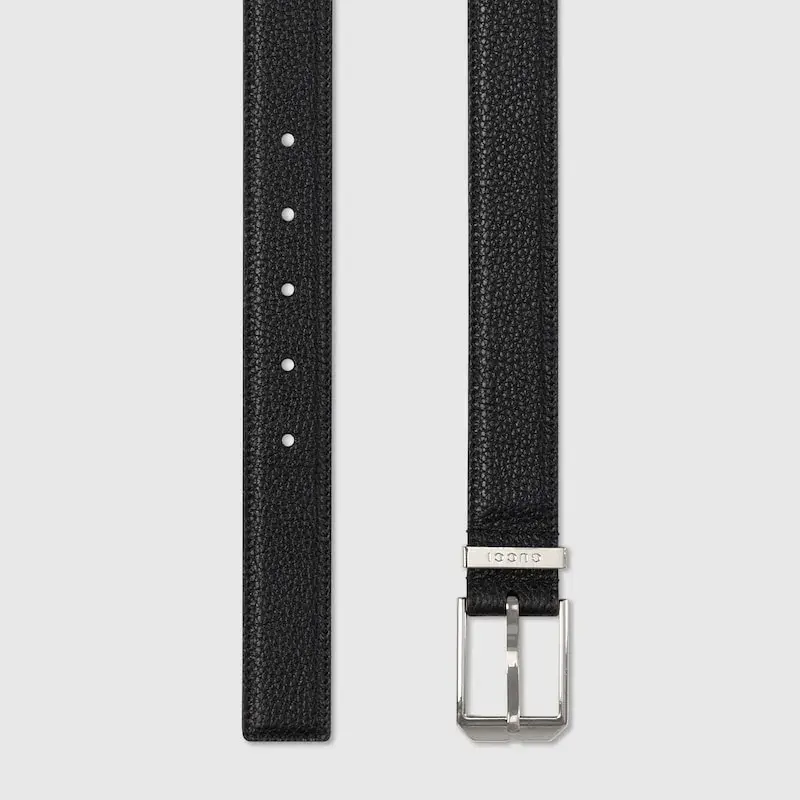 Thắt Lưng Gucci Rectangular Buckle ‘Black’ 793760-AABXM-1000 - Ảnh 3