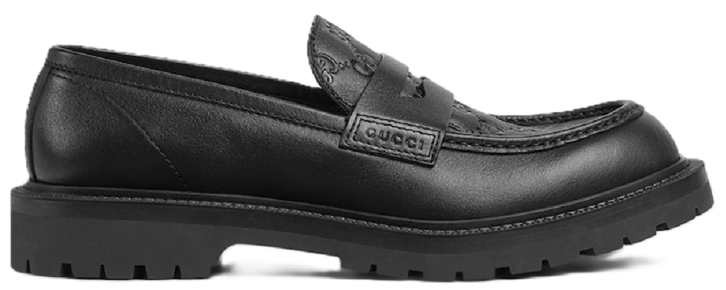 Giày Gucci Loafer With Web ‘Black’ 798532-AADUQ-1072