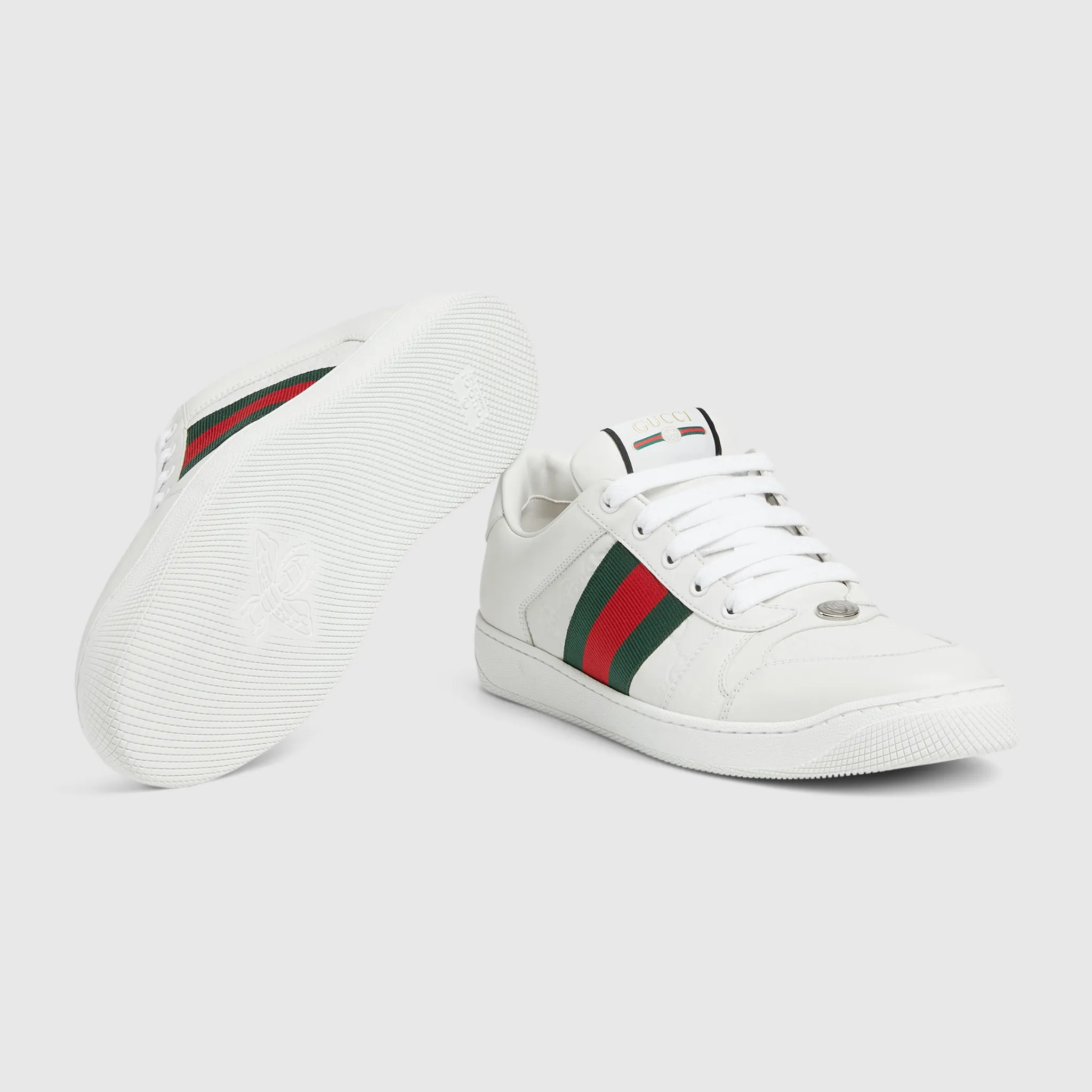 Giày Gucci Screener ‘White’ 798785-AADU0-9094 - Ảnh 4