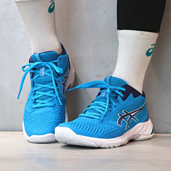 Giày Asics Gel Netburner Ballistic FF MT 3 ‘Blue’ 11051A074-401 - Ảnh 4