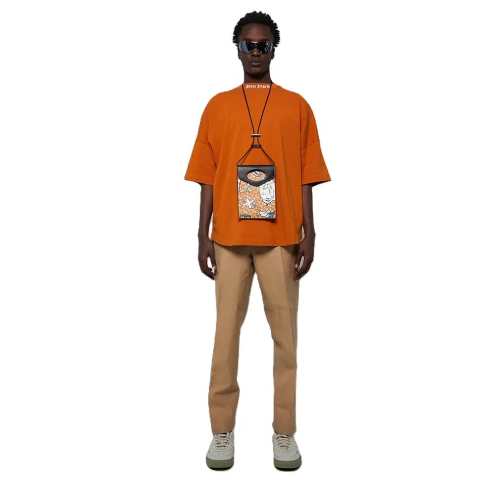Túi Burberry Marine Print Crossbody Bag ‘Orange’ 8040048 - Ảnh 3