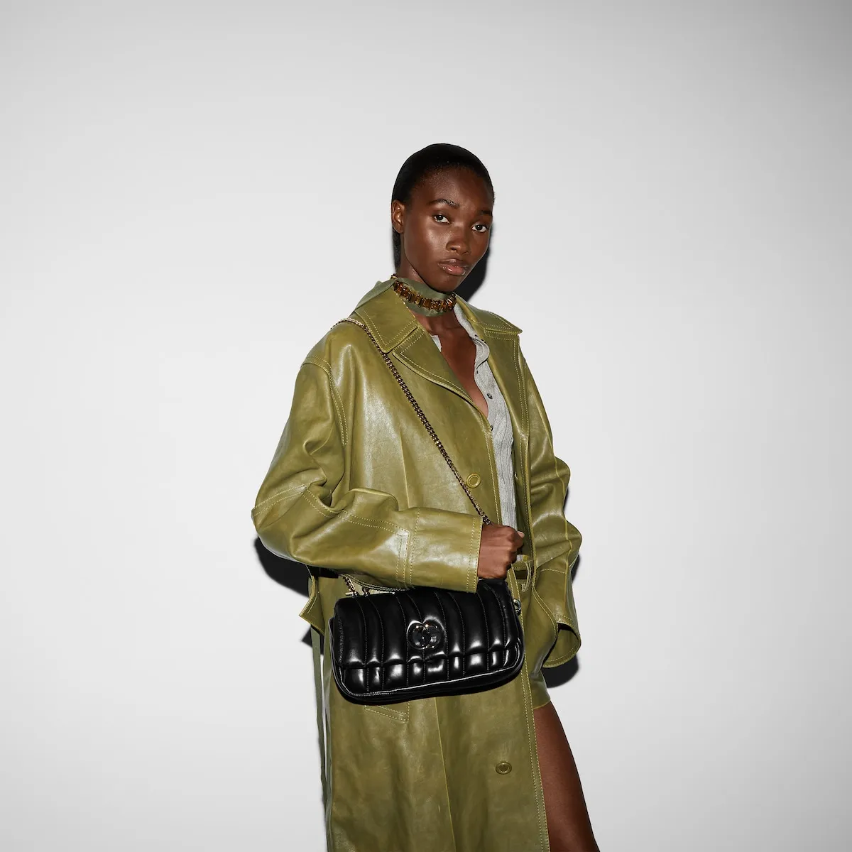 Alternative view of Túi Gucci Milano Small Top ‘Black’ 806016-AAD71-1000