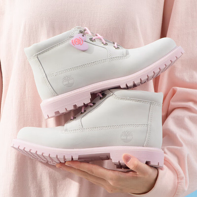 Giày Timberland Nellie Chukka Double ‘Pink’ A28H7143 - Ảnh 4
