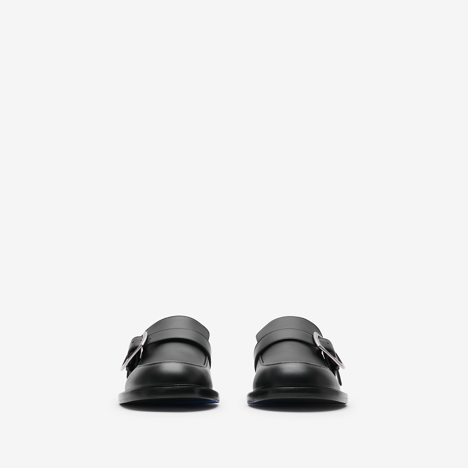 Giày Burberry Leather Cobble Loafers ‘Black’ 80977321 - Ảnh 4