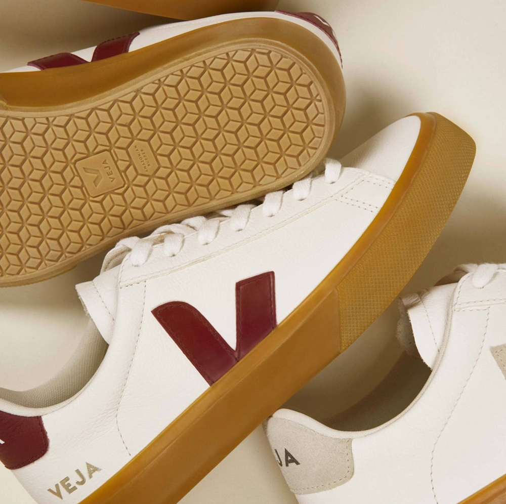 Giày Veja Campo Chrome Free ‘White Red’ CP0503154 - Ảnh 3