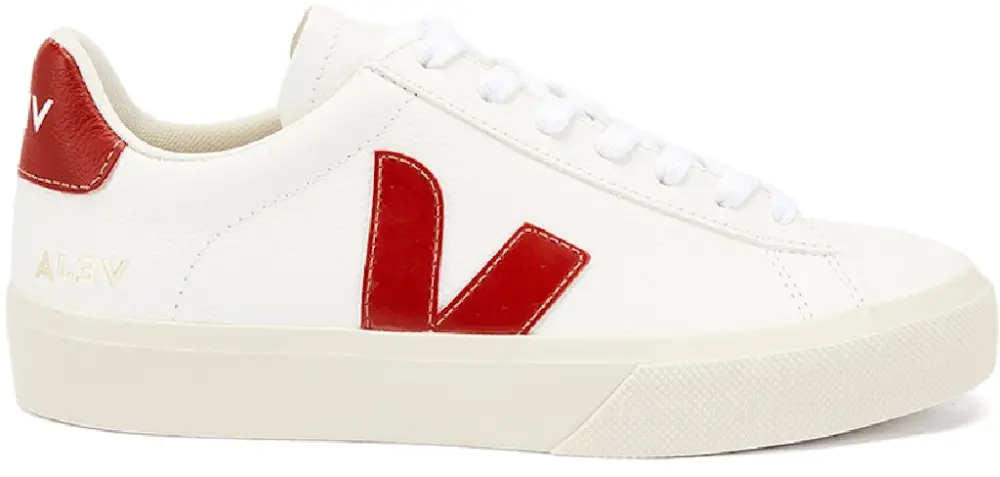 Giày Veja Campo Lace-Up ‘White Red’ CP052615