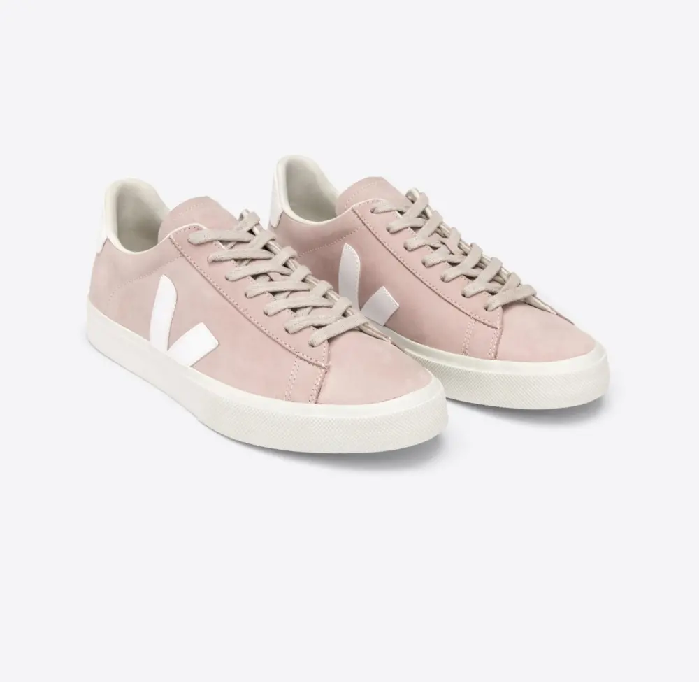 Giày Veja Campo Nubuck ‘Babe White’ CP1302683 - Ảnh 4