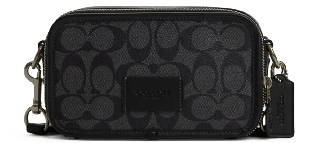 Túi Coach Wyatt Crossbody In Signature ‘Black’ CM109-QBMI5