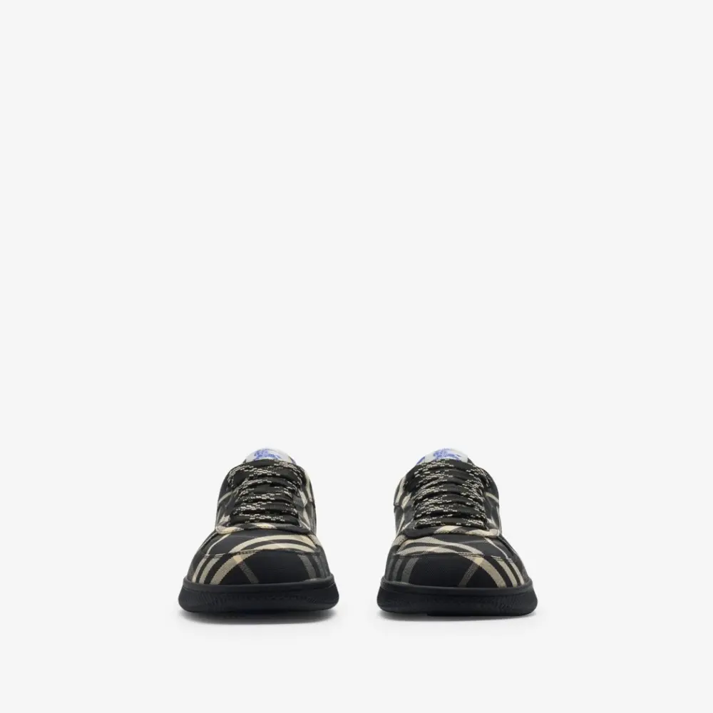 Giày Burberry Check Terrace Sneakers ‘Black’ 80952741 - Ảnh 5