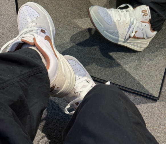 Giày Nike Air Jordan Stadium 90 ‘Sail Archaeo Brown’ DX4397-121 - Ảnh 4