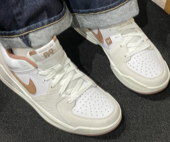 Giày Nike Air Jordan Stadium 90 ‘Sail Archaeo Brown’ DX4397-121 - Ảnh 5