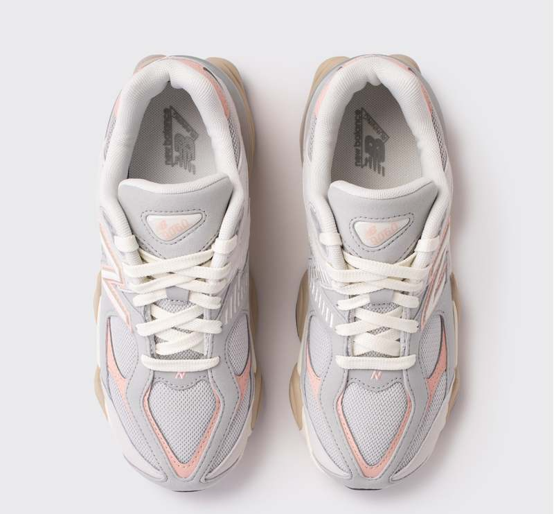 Giày New Balance 9060 GS ‘Grey Pink’ GC9060EL - Ảnh 3