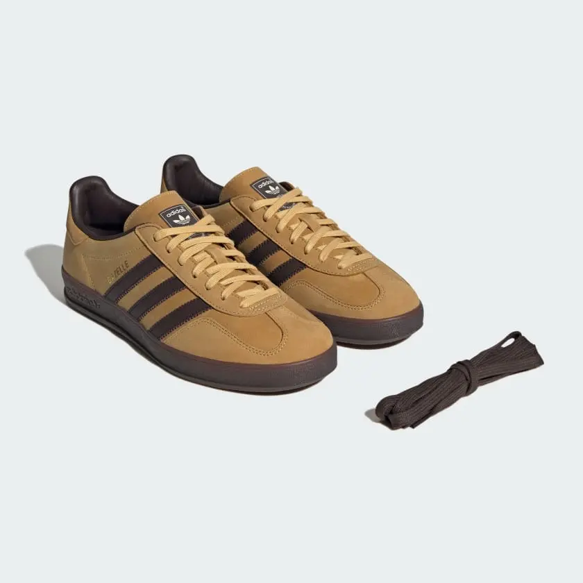 Giày Adidas Gazelle Indoor ‘Oat Dark Brown’ IH4771 - Ảnh 5