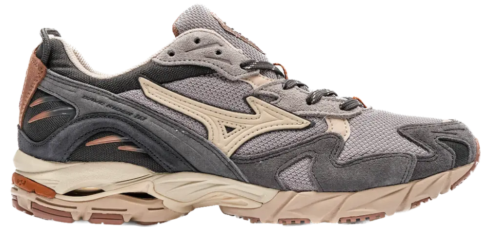 Giày Mizuno Wave Rider 10 ‘Grey Pumpkin Spice’ D1GA226601