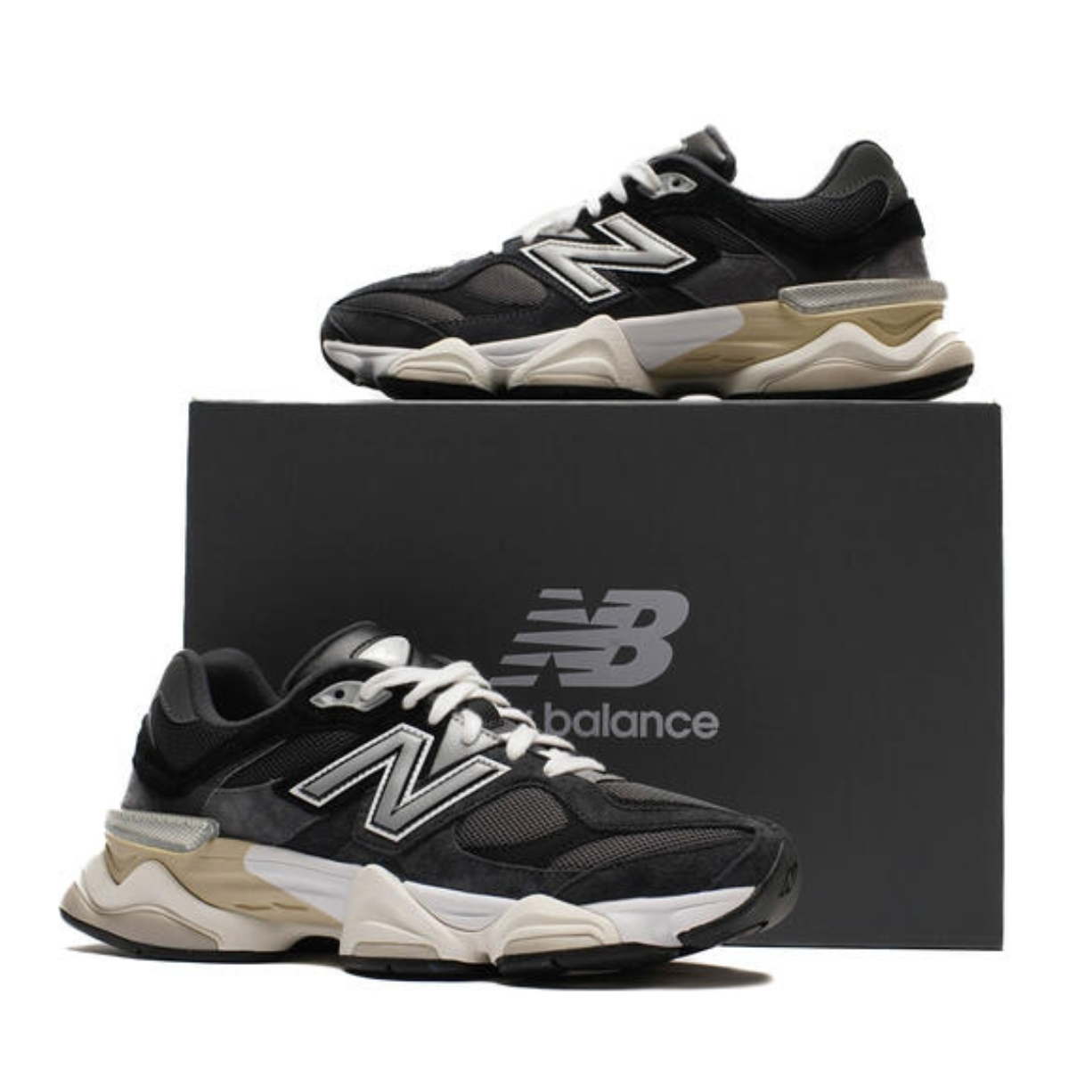 Giày New Balance 9060 ‘Charcoal’ U9060BLC - Ảnh 5