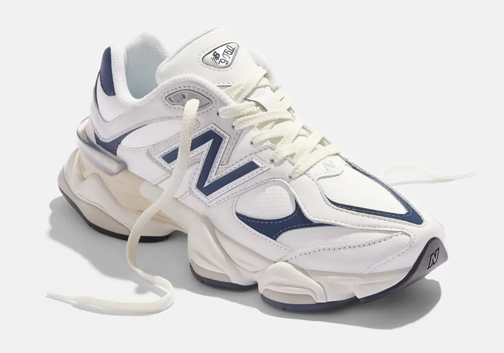 Giày New Balance 9060 ‘White Navy’ U9060VNB - Ảnh 4