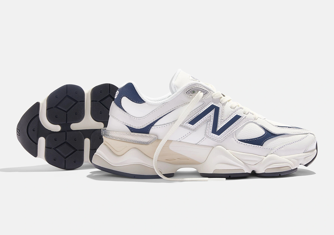 Giày New Balance 9060 ‘White Navy’ U9060VNB - Ảnh 5