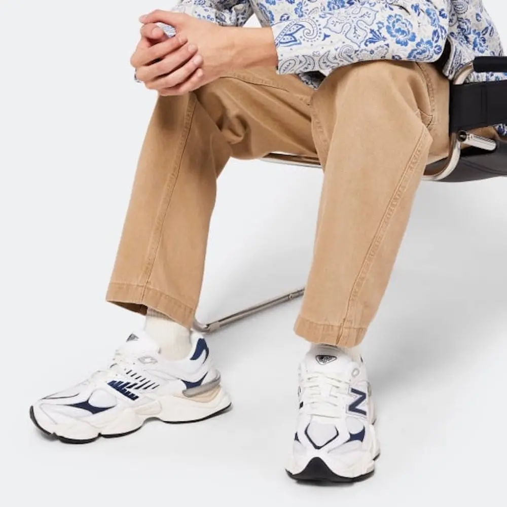 Alternative view of Giày New Balance 9060 ‘White Navy’ U9060VNB