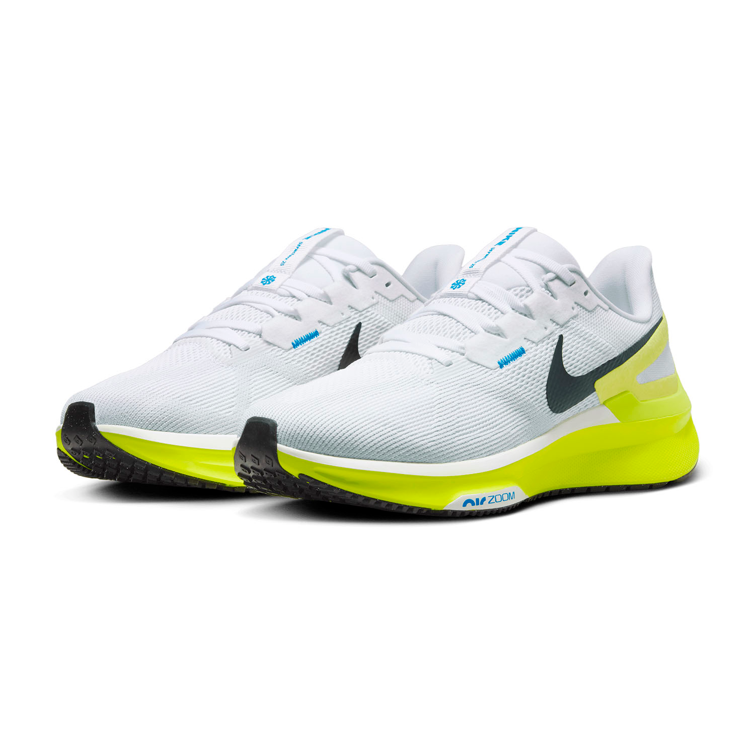 Giày Nike Air Zoom Structure 25 ‘White Cyber Black’ DJ7883-108 - Ảnh 3