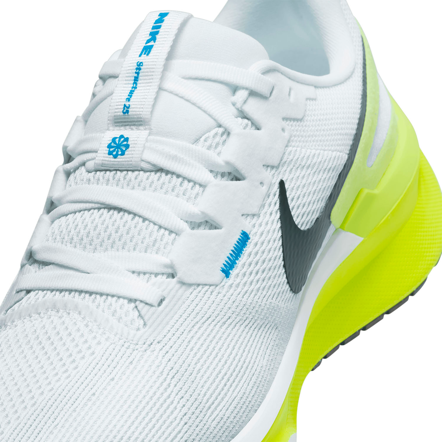 Giày Nike Air Zoom Structure 25 ‘White Cyber Black’ DJ7883-108 - Ảnh 5