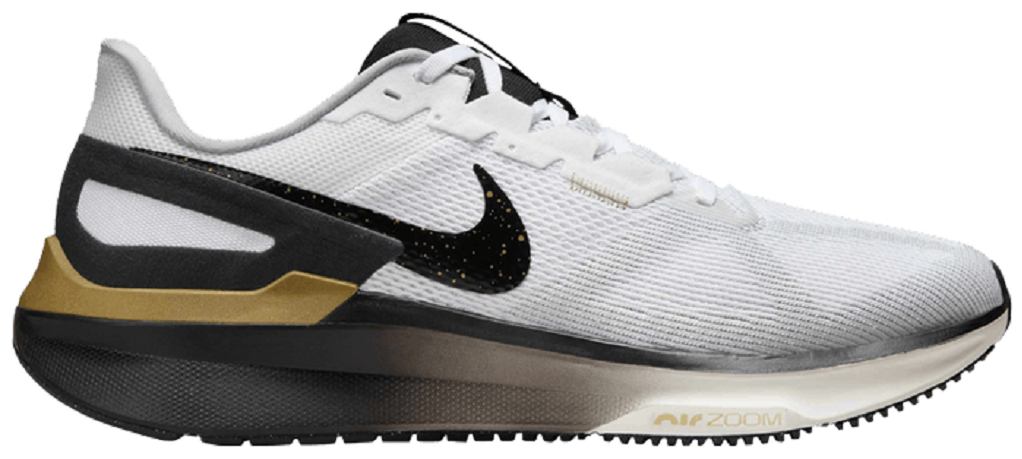 Giày Nike Air Zoom Structure 25 ‘White Gold Black’ HQ3660-100