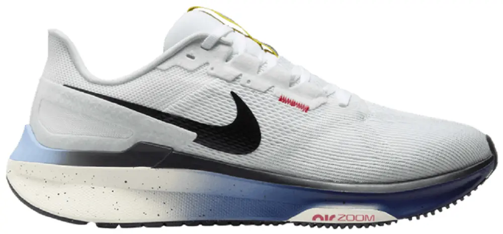 Giày Nike Air Zoom Structure 25 ‘White Navy Yellow’ HJ9076-100